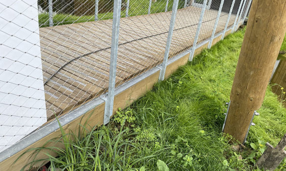 Passerelle Aquascope Virelles bois TVB