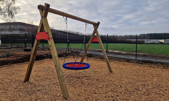 portique balançoires bois jeux tvb