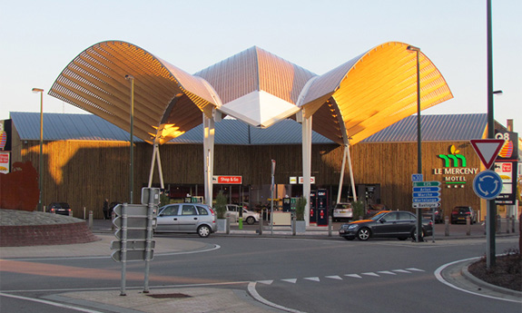 Auvents bois TVB