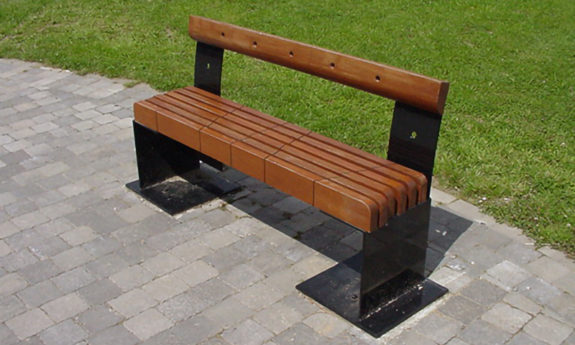 Bancs mobilier urbain bois TVB Bancs mobilier urbain bois TVB